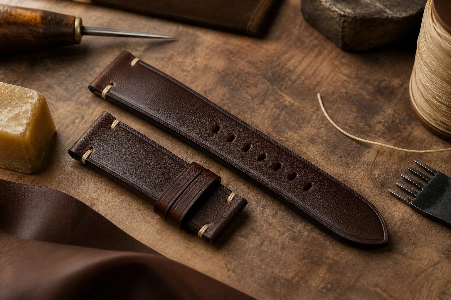 Leder – Materialstudie